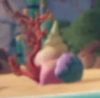 Recorte do trailer: Grande concha com corais