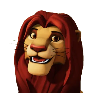 Simba em Disney Dreamlight Valley